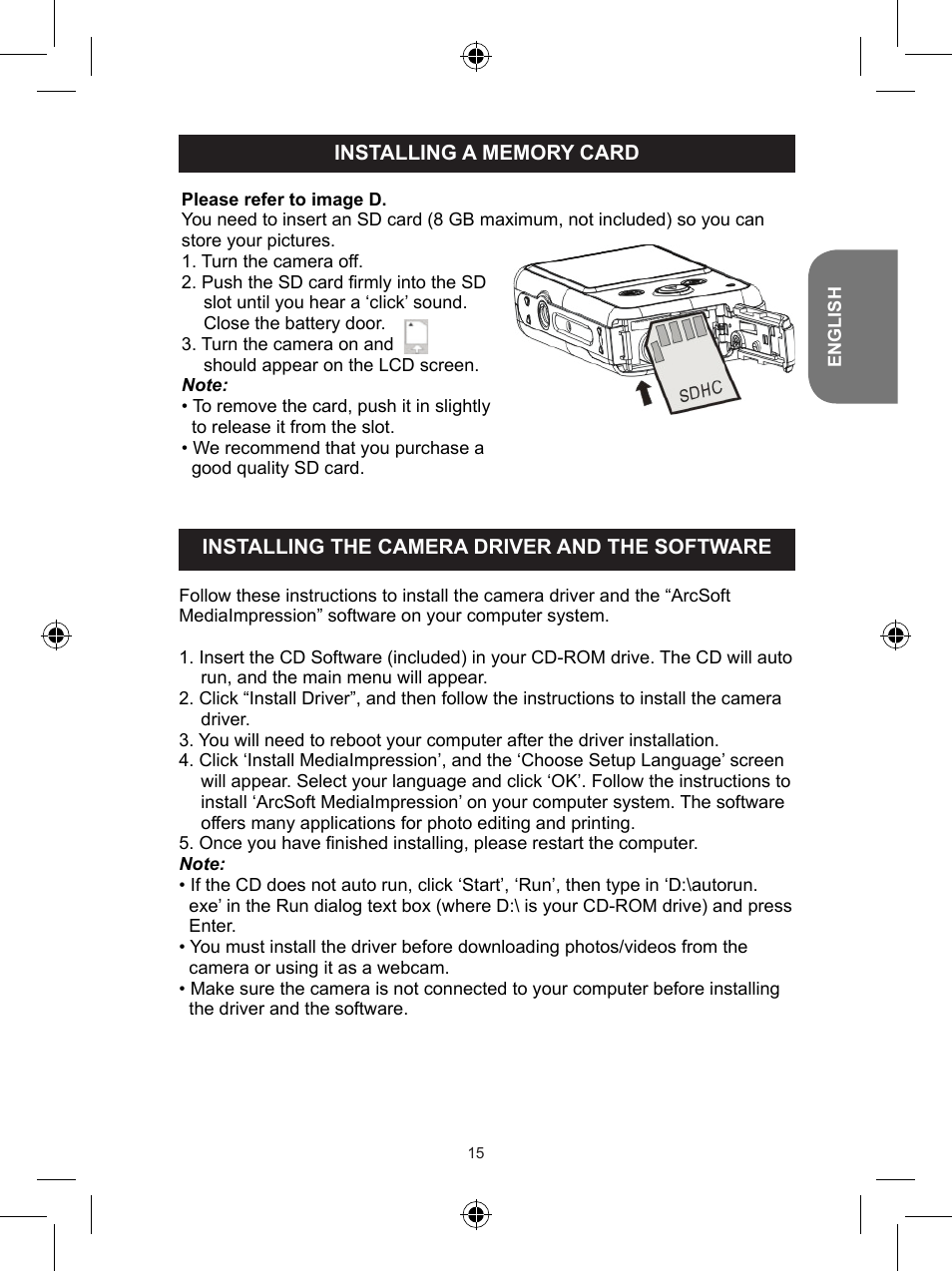 Lexibook DJ048 Series User Manual | Page 15 / 68