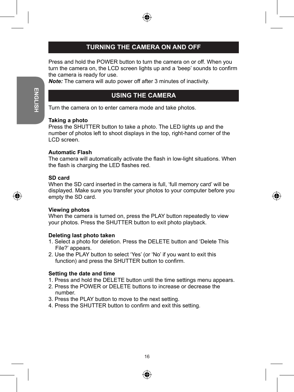 Lexibook DJ048 Series User Manual | Page 16 / 68