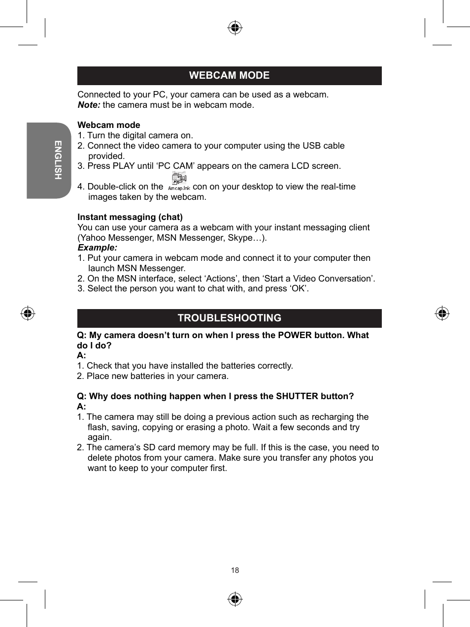 Lexibook DJ048 Series User Manual | Page 18 / 68