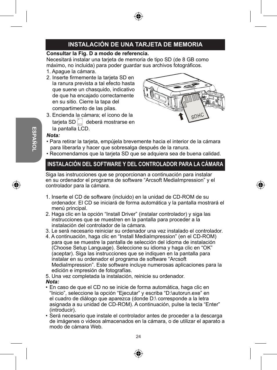 Lexibook DJ048 Series User Manual | Page 24 / 68