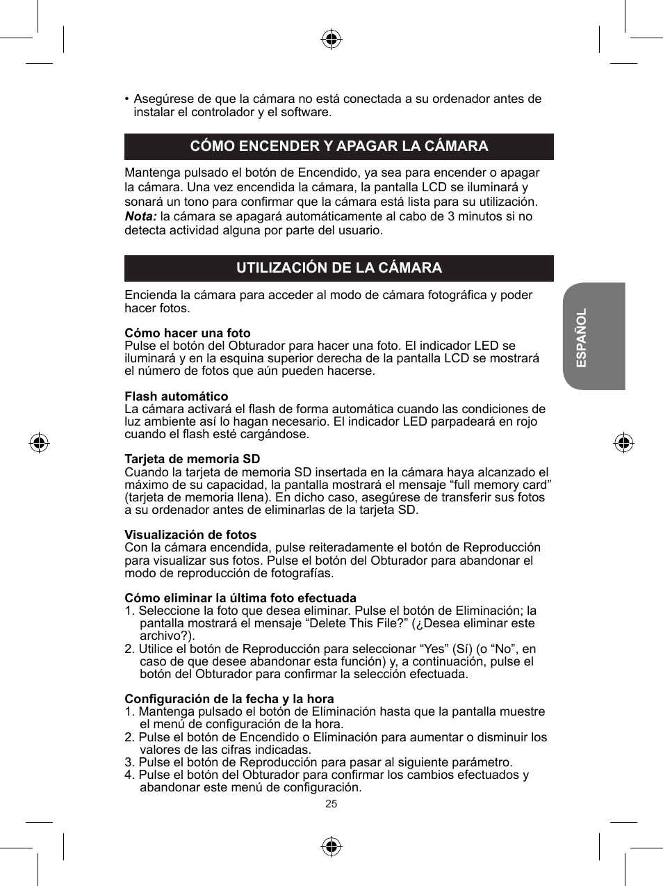 Lexibook DJ048 Series User Manual | Page 25 / 68