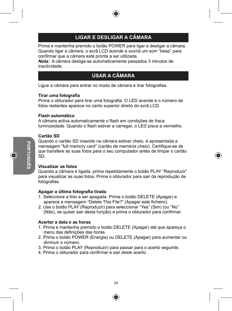 Lexibook DJ048 Series User Manual | Page 34 / 68