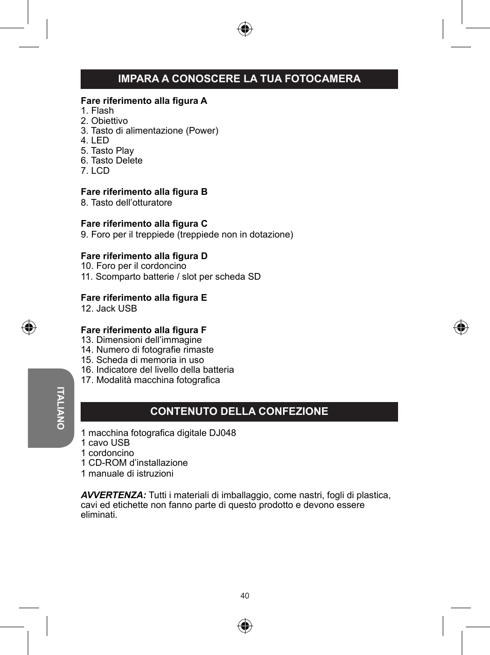 Lexibook DJ048 Series User Manual | Page 40 / 68