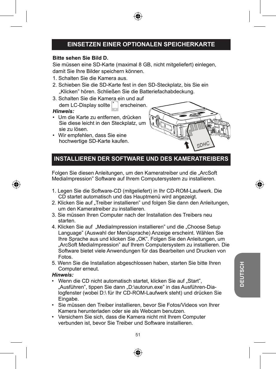 Lexibook DJ048 Series User Manual | Page 51 / 68