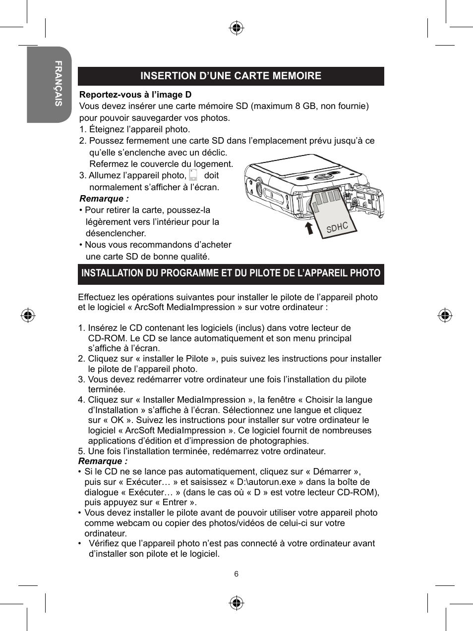 Lexibook DJ048 Series User Manual | Page 6 / 68