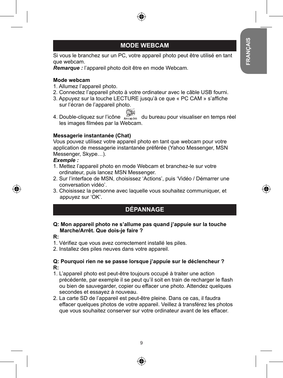 Lexibook DJ048 Series User Manual | Page 9 / 68