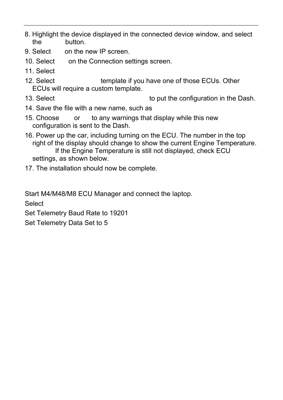 MoTeC C125 User Manual | Page 20 / 89