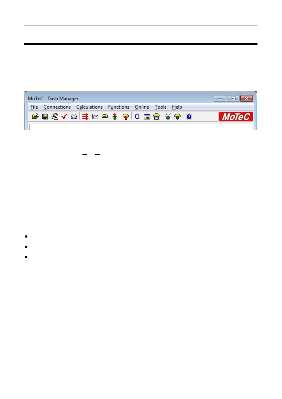 Windows keyboard shortcuts, Main menu, Closing a window | Getting help | MoTeC C185 User Manual | Page 79 / 85