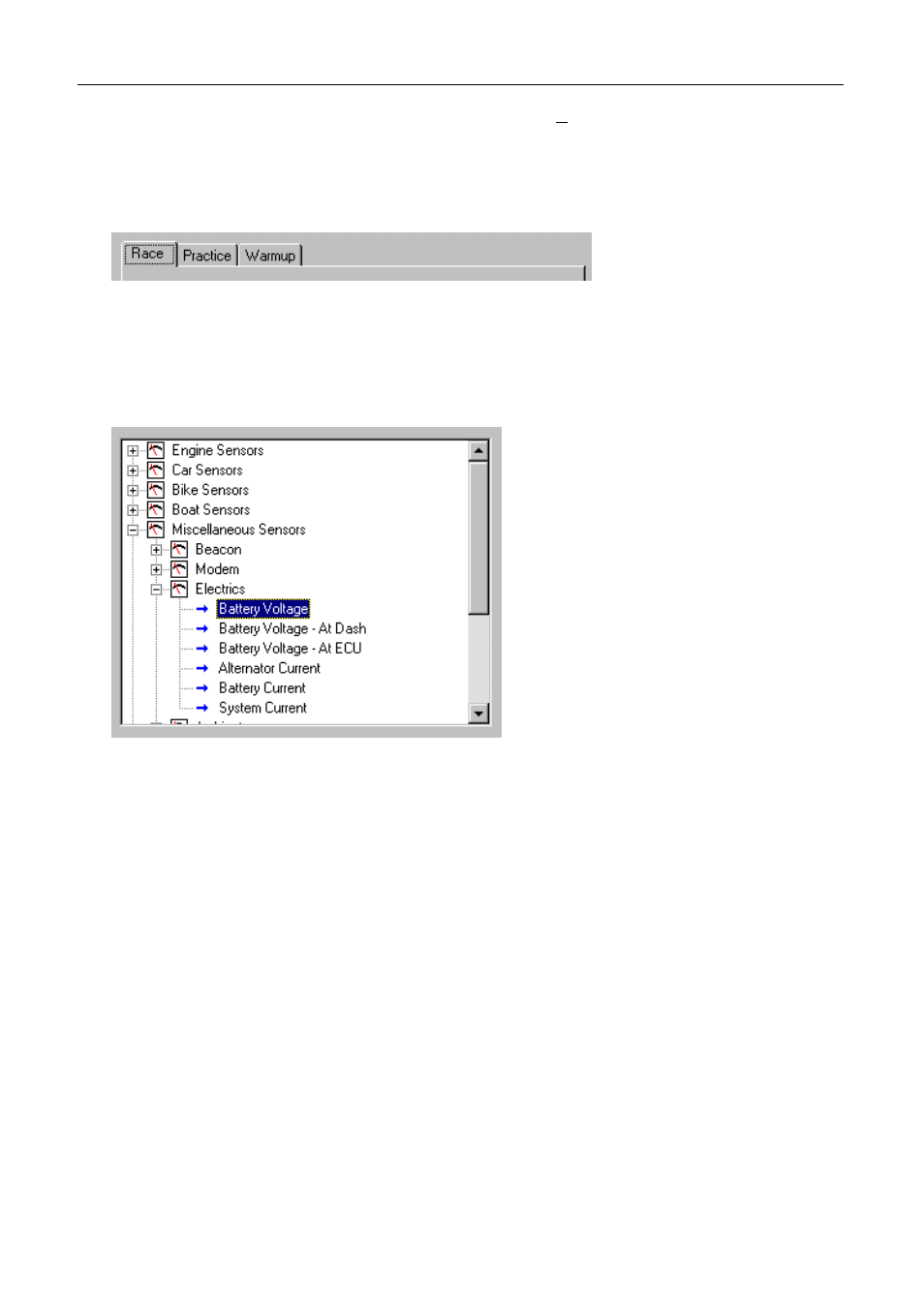 Tabs, Tree structure, Motec appendices 77 | MoTeC C185 User Manual | Page 82 / 85