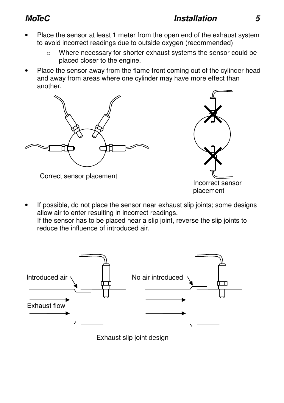 Motec installation 5 | MoTeC LTCN User Manual | Page 5 / 39