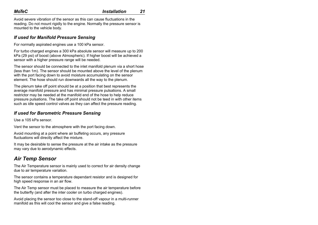 MoTeC M880 User Manual | Page 23 / 101
