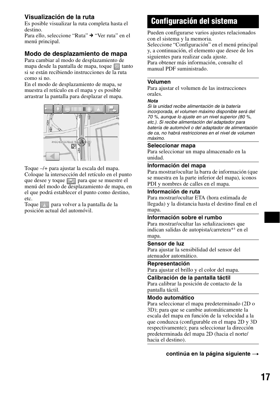 Configuración del sistema | Sony NV-U70T User Manual | Page 121 / 216