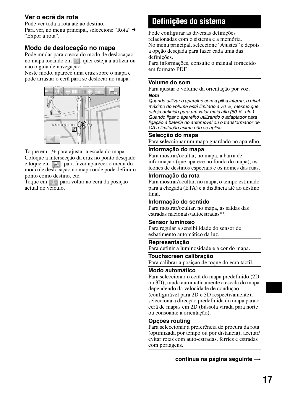 Definições do sistema | Sony NV-U70T User Manual | Page 163 / 216