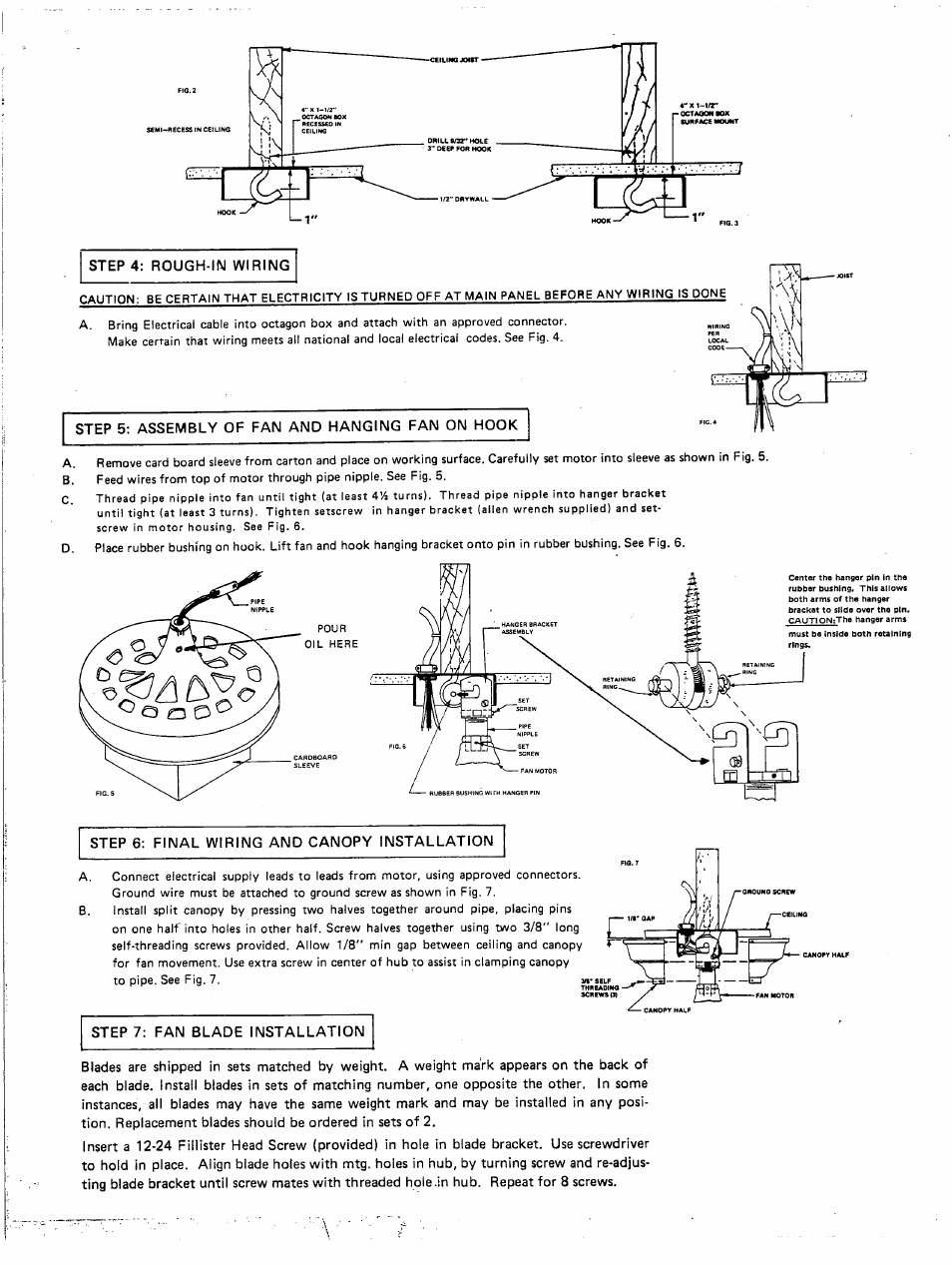 Hunter 22282 52 Outdoor Original User Manual | Page 3 / 4