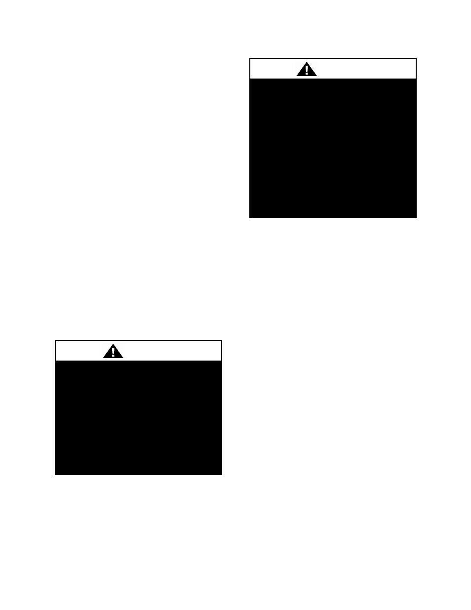 Freezing water in the heat exchanger, Warning, Caution | AAON RQ-006 User Manual | Page 46 / 84