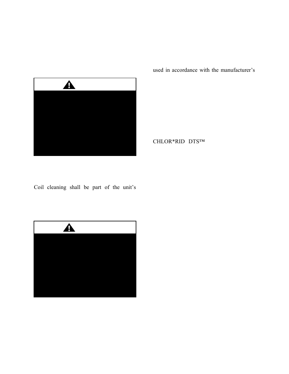 Caution | AAON RQ-006 User Manual | Page 66 / 84
