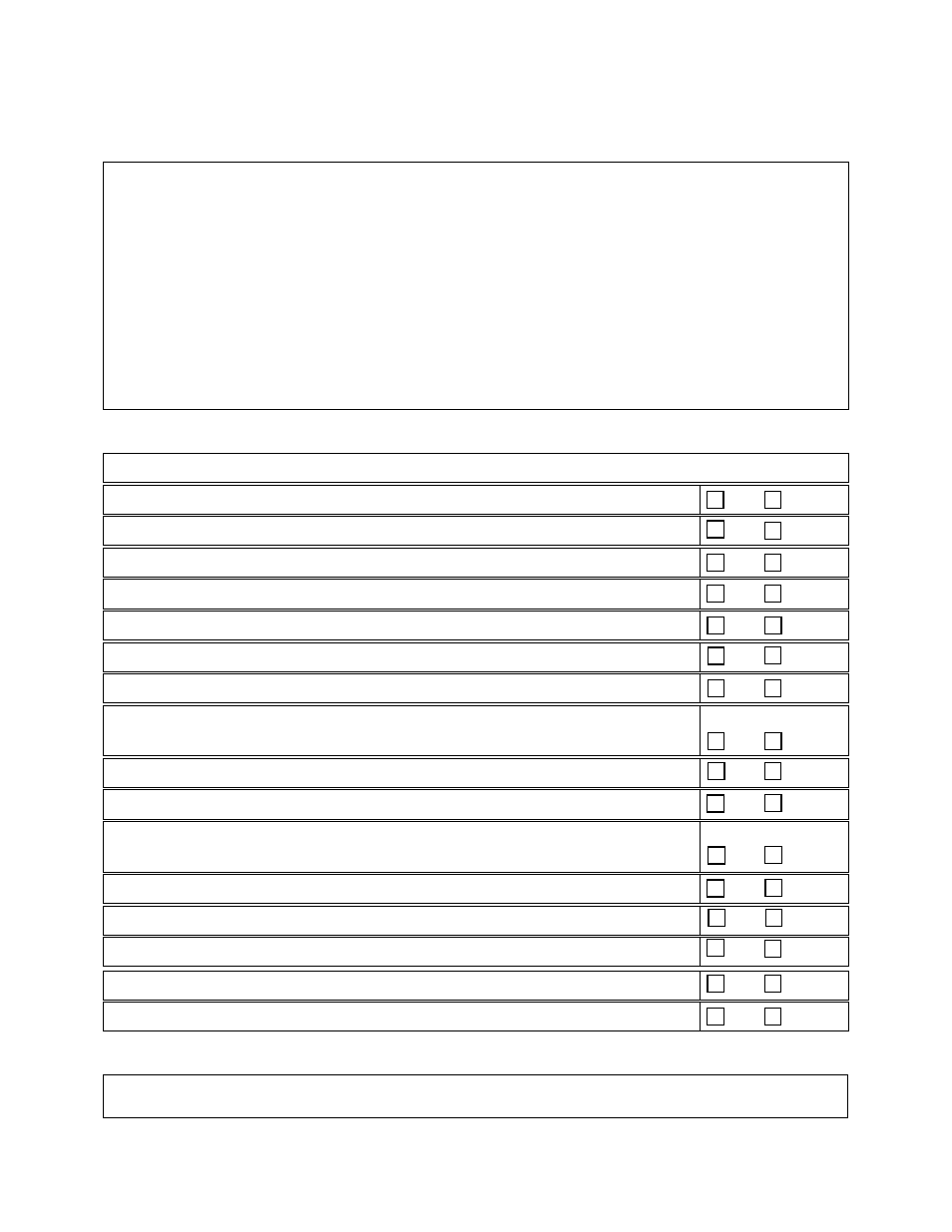 Rq series startup form | AAON RQ-006 User Manual | Page 76 / 84