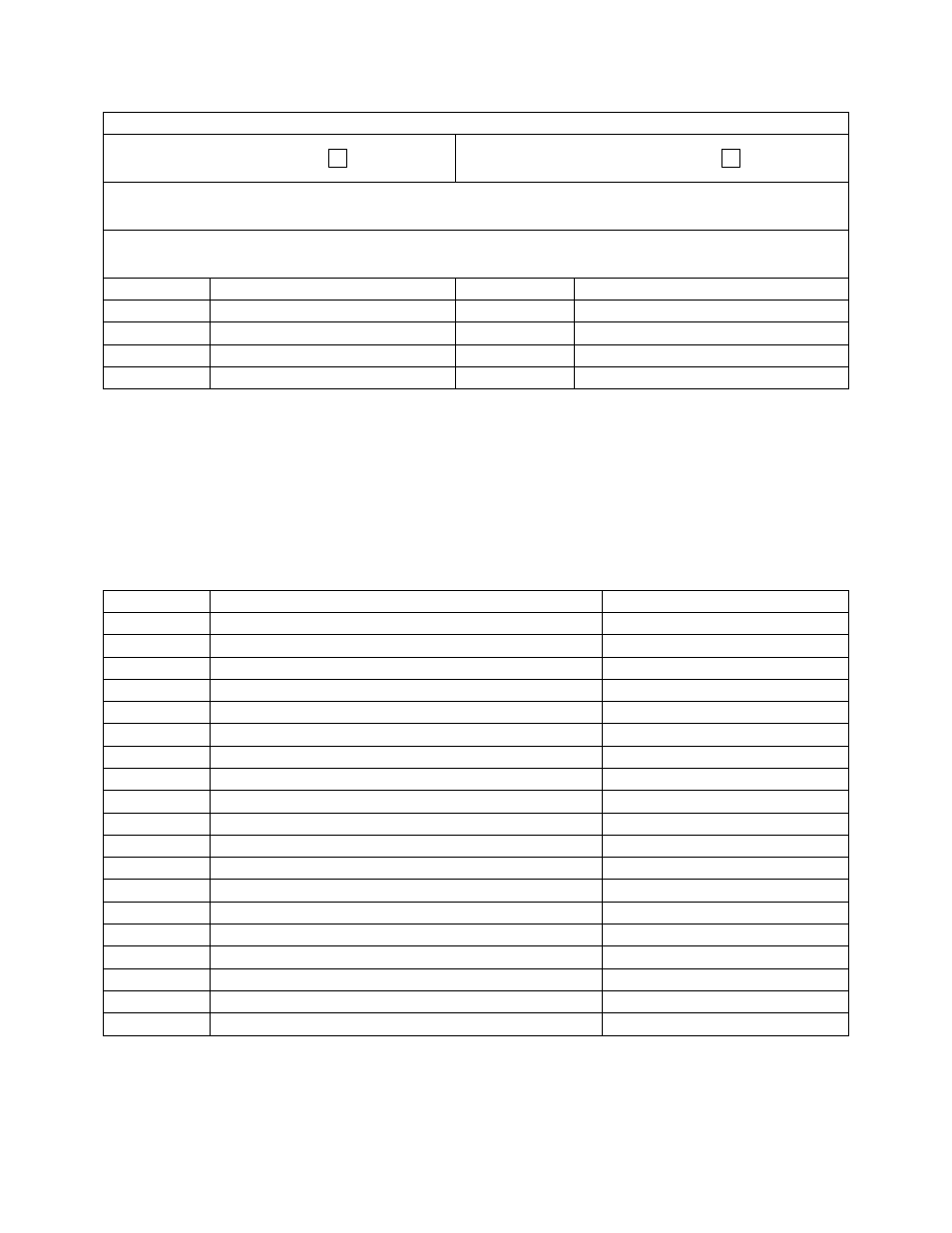 Maintenance log | AAON RN-140 User Manual | Page 113 / 116