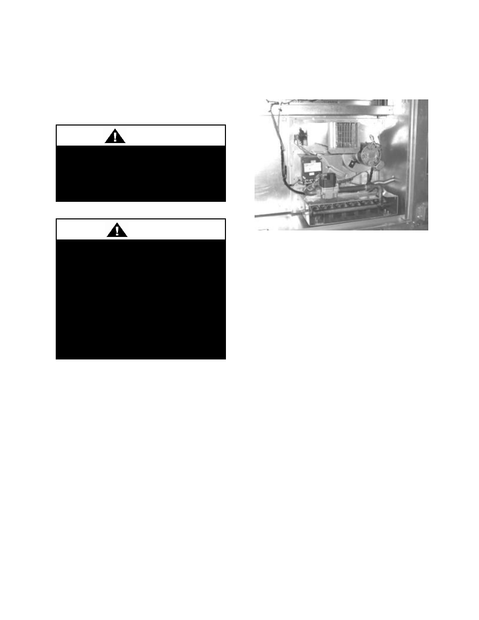 Gas heat exchanger removal, Dx cooling, Figure 43 - gas heat exchanger | Warning, Danger | AAON RN-140 User Manual | Page 85 / 116