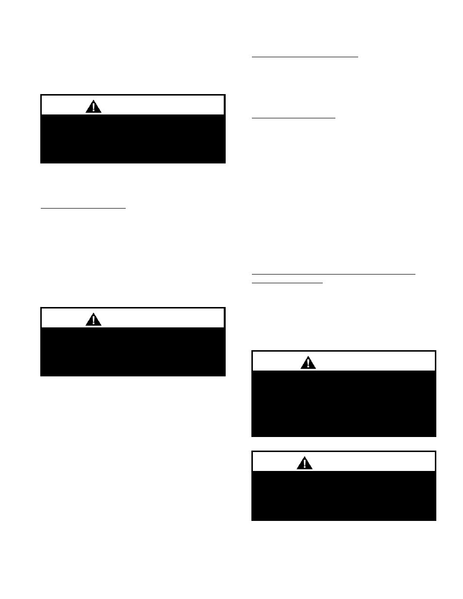 Warning, Caution | AAON HB-005 User Manual | Page 11 / 32