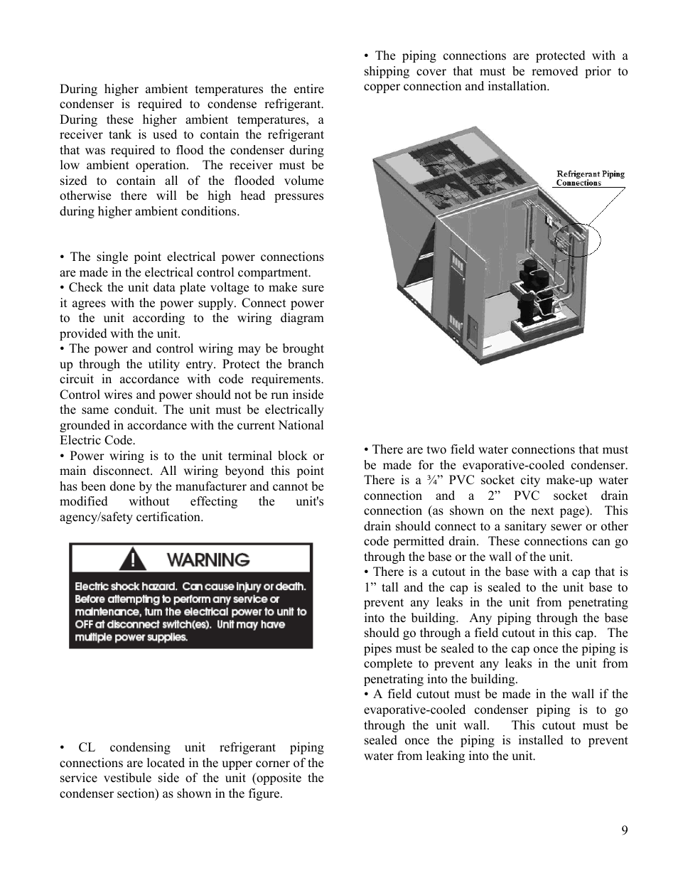 AAON CL-230 User Manual | Page 9 / 54
