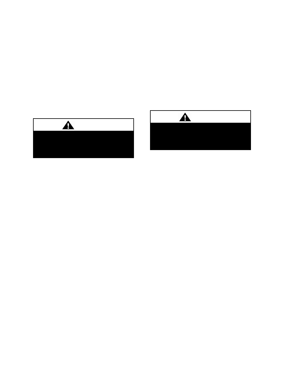 Warning | AAON LL-540 User Manual | Page 69 / 92