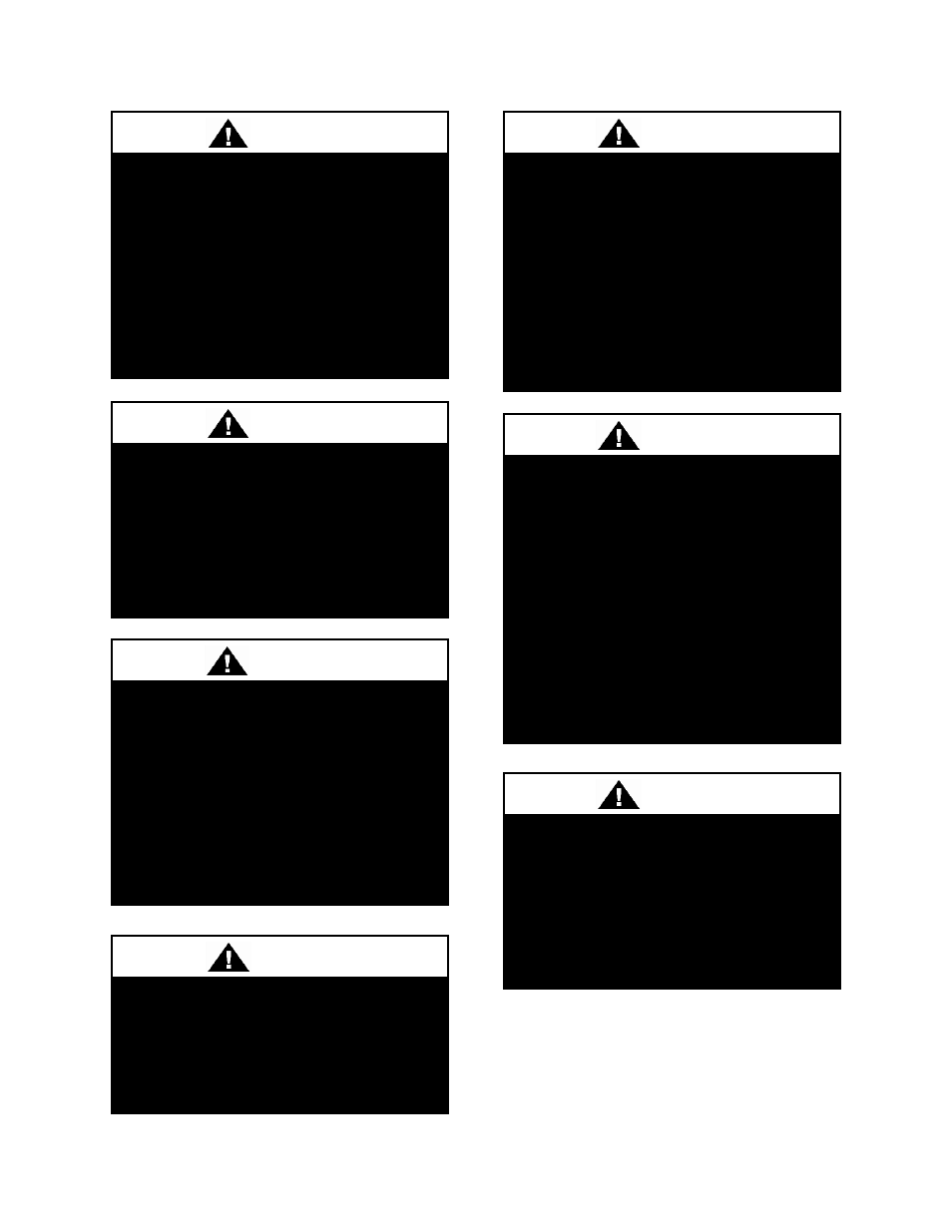 Caution, Warning | AAON LL-540 User Manual | Page 9 / 92