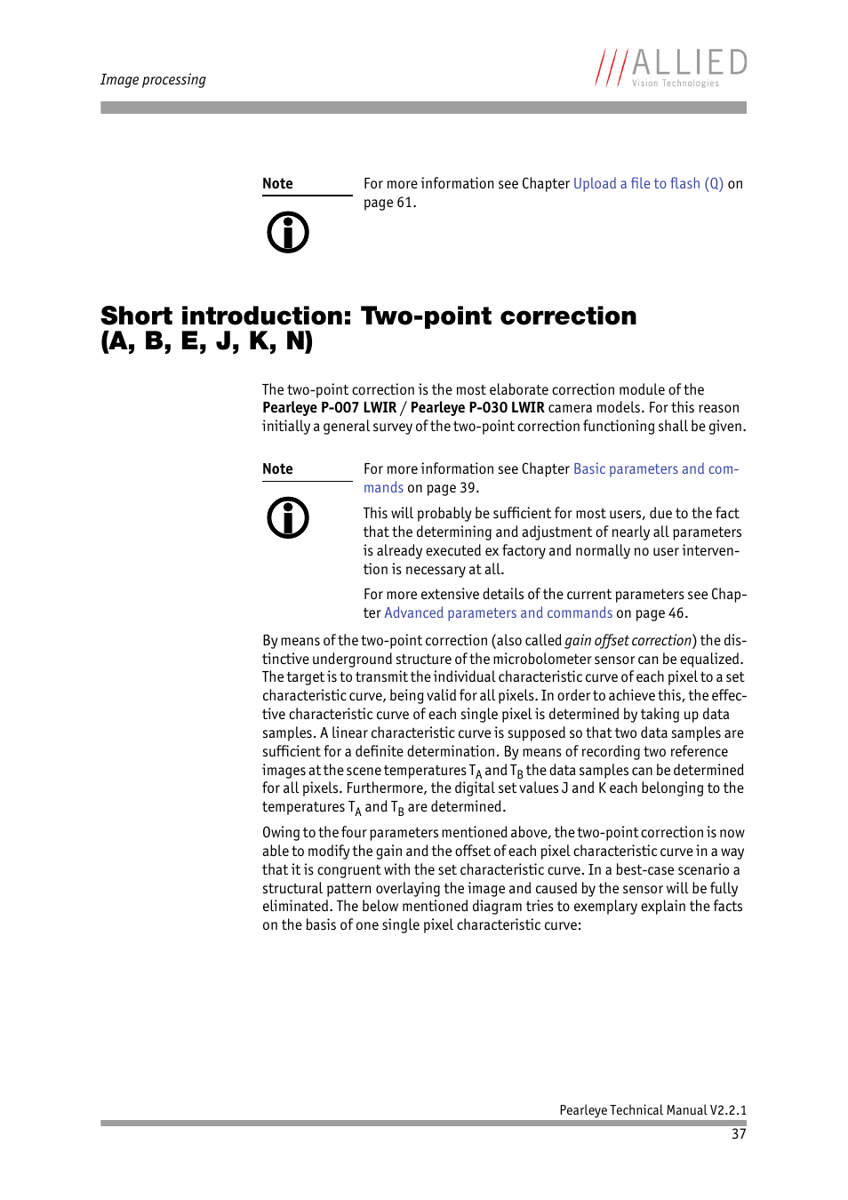 ALLIED Vision Technologies Pearleye P-030 LWIR User Manual | Page 37 / 84