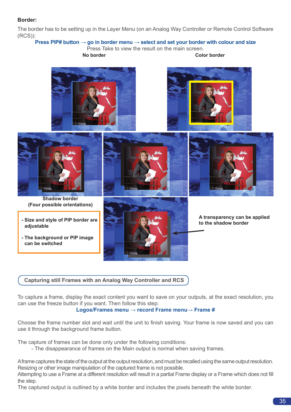 Analog Way Smart Edge FX User Manual | Page 37 / 72