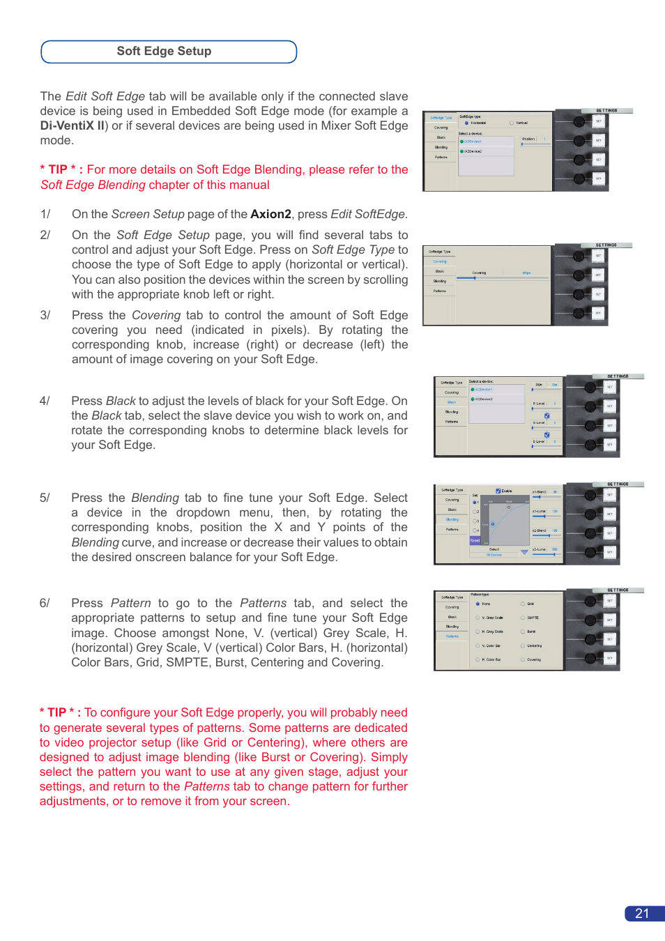 Analog Way Axion2 User Manual | Page 23 / 52