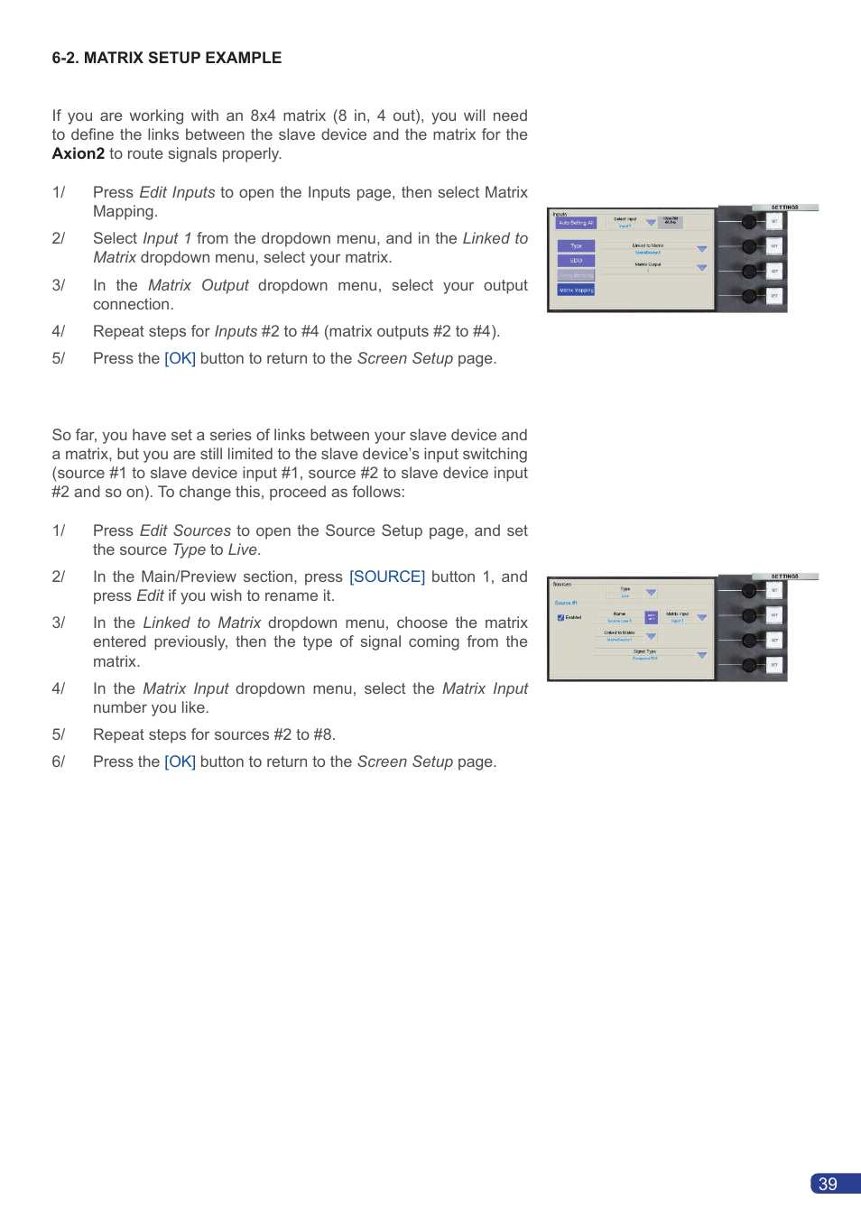 Analog Way Axion2 User Manual | Page 41 / 52