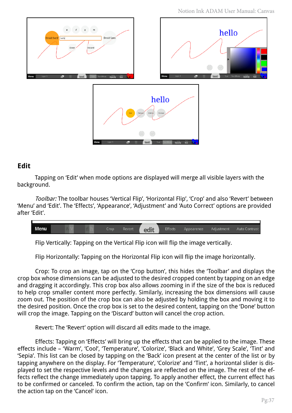 NOTION Inc Inc Adam User Manual | Page 39 / 43