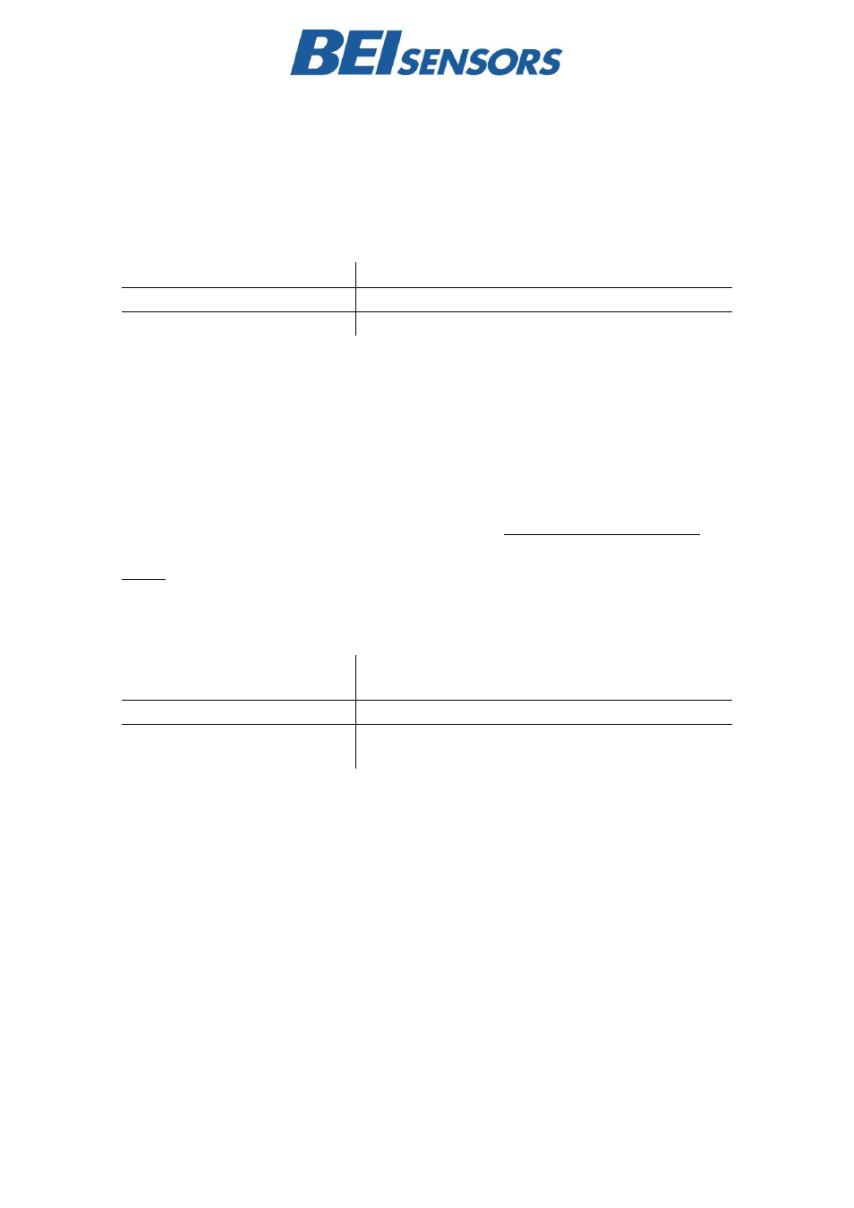 BEI Sensors Heavy Duty Inclinometers User Manual | Page 3 / 7