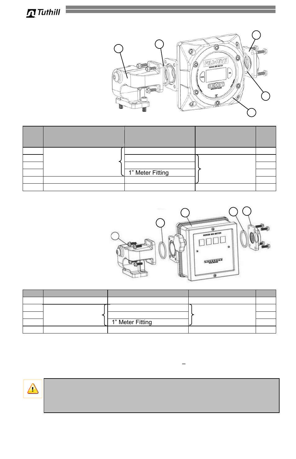 Fluid compatibility, Fr311v parts list, Fr319v parts list | Fill-Rite 300V Series Fuel Transfer Pump User Manual | Page 14 / 64