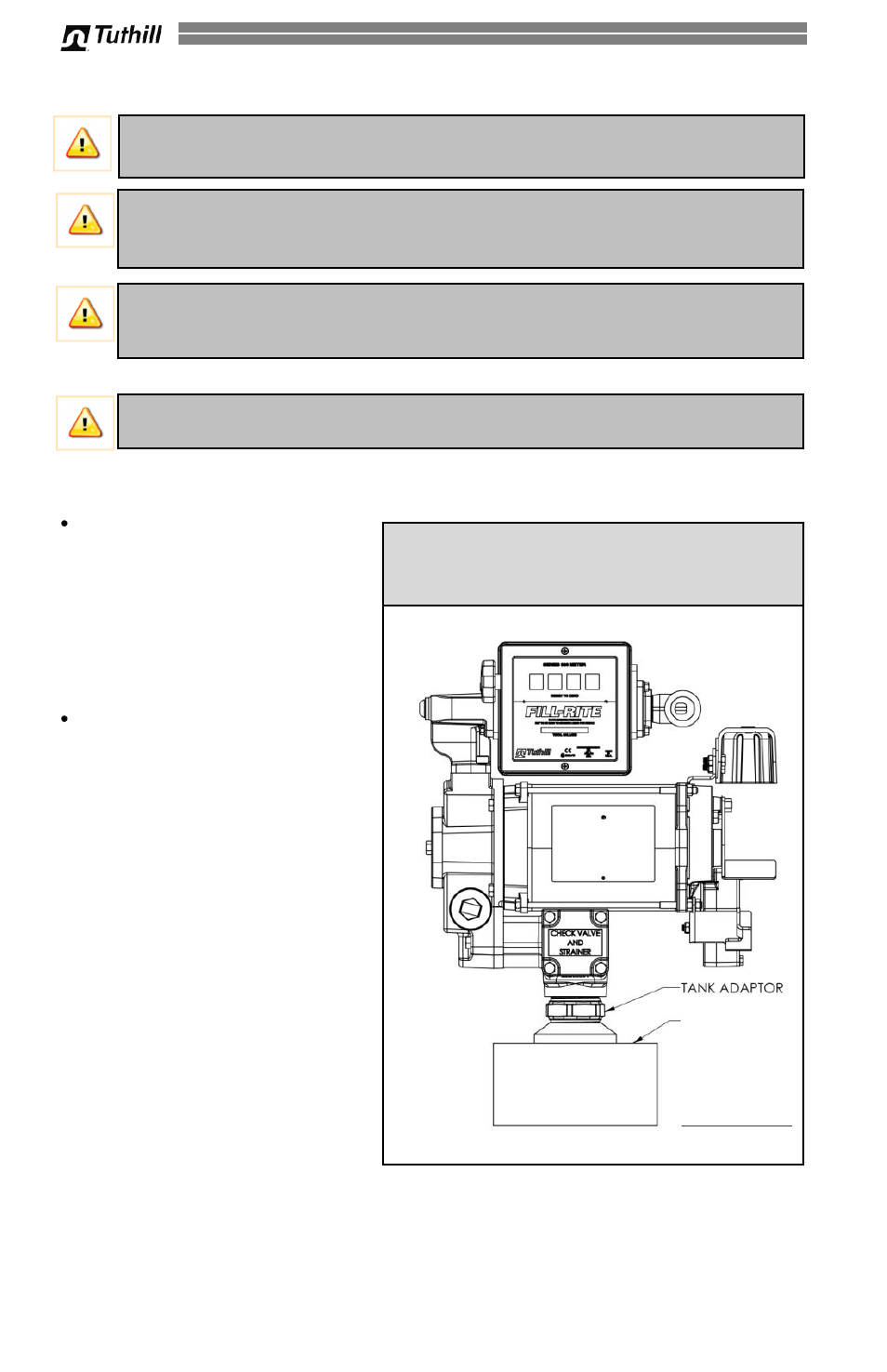Instalación del tanque sobre patines | Fill-Rite 300V Series Fuel Transfer Pump User Manual | Page 20 / 64