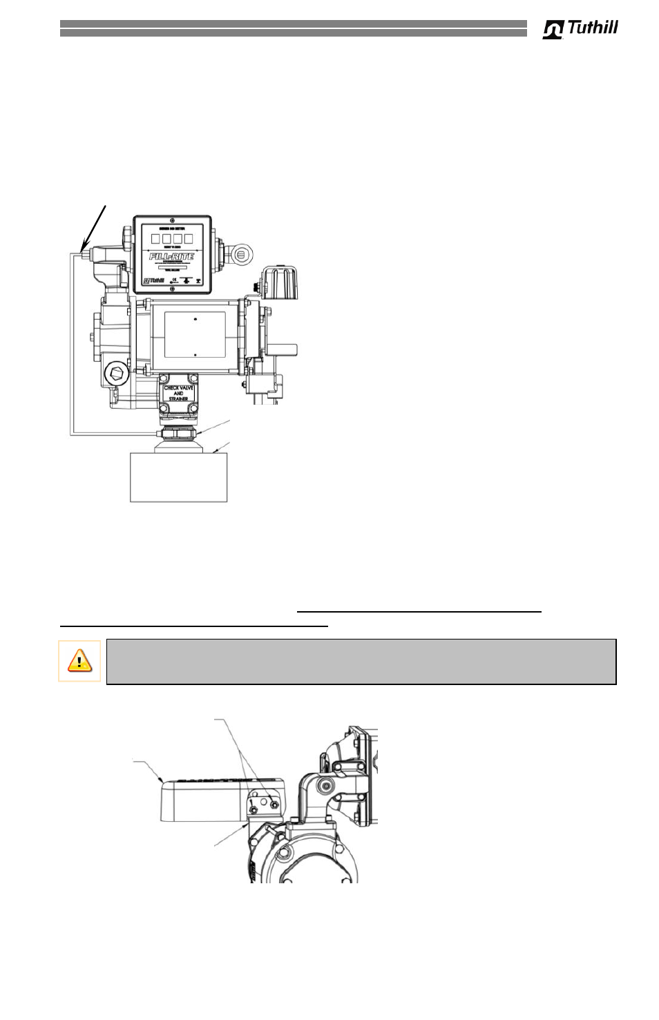 Dispositivo antisifón, Instalación de la envoltura de boquilla | Fill-Rite 300V Series Fuel Transfer Pump User Manual | Page 23 / 64