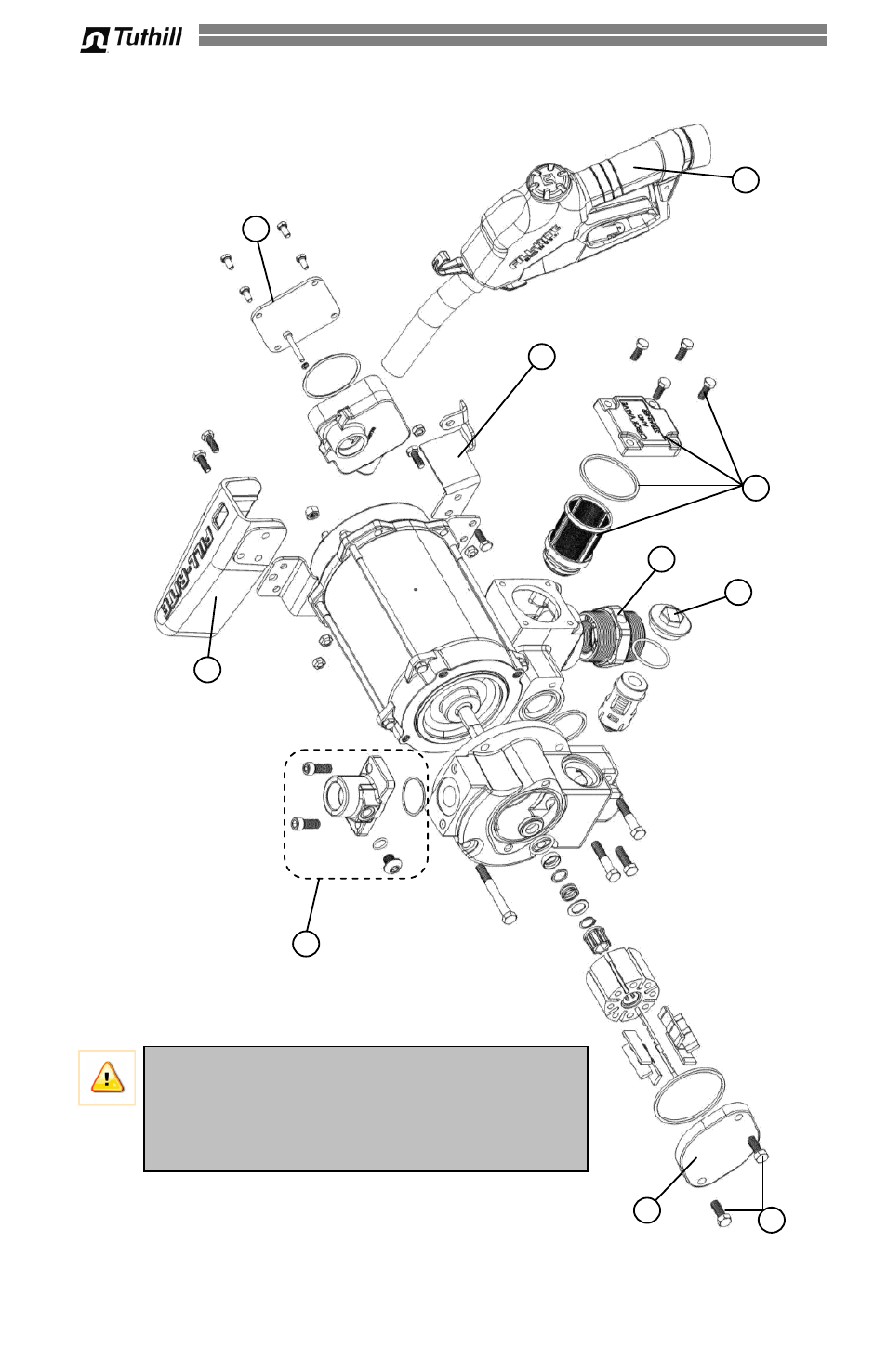 Lista de piezas de fr310v | Fill-Rite 300V Series Fuel Transfer Pump User Manual | Page 28 / 64