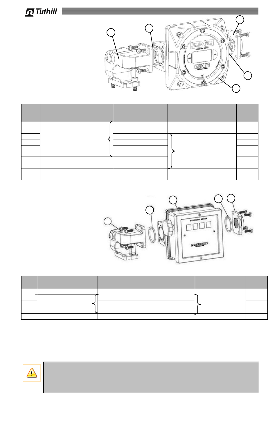 Compatibilidad con líquidos, Lista de piezas de fr311v, Lista de piezas de fr319v | Fill-Rite 300V Series Fuel Transfer Pump User Manual | Page 30 / 64