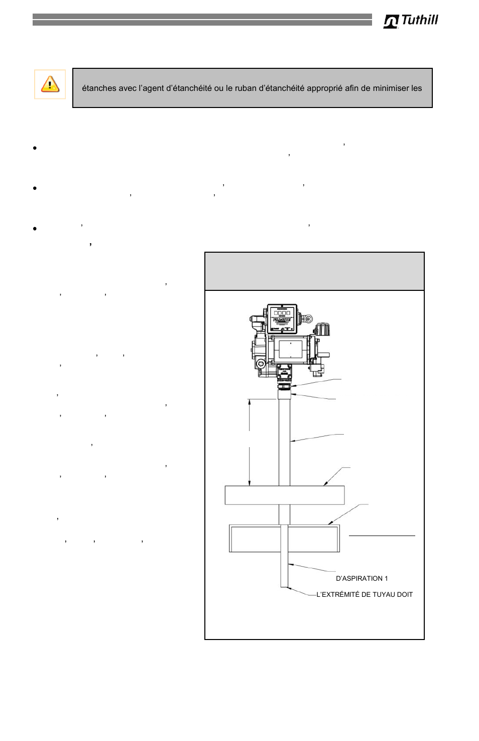 Montage direct sur le réservoir | Fill-Rite 300V Series Fuel Transfer Pump User Manual | Page 37 / 64