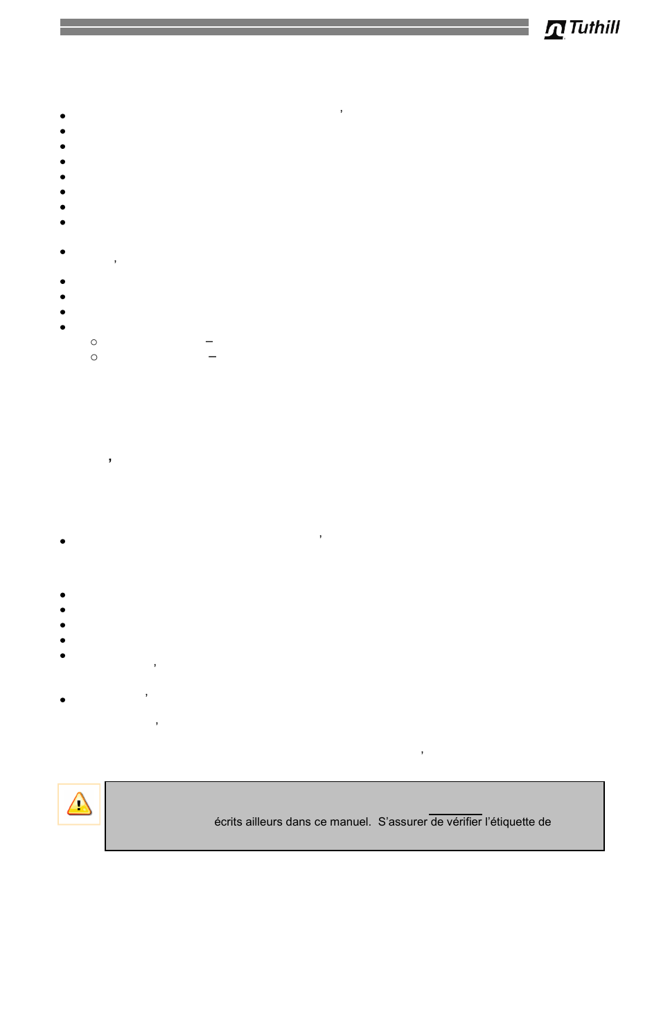 15 informations techniques / spécifications | Fill-Rite 300V Series Fuel Transfer Pump User Manual | Page 47 / 64
