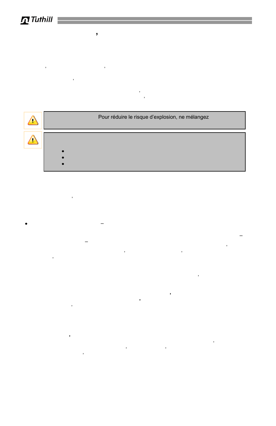 10 informations sur l ’installation électrique, Garantie sur le produit tuthill | Fill-Rite 900 Series Digital Liquid Meter User Manual | Page 34 / 48