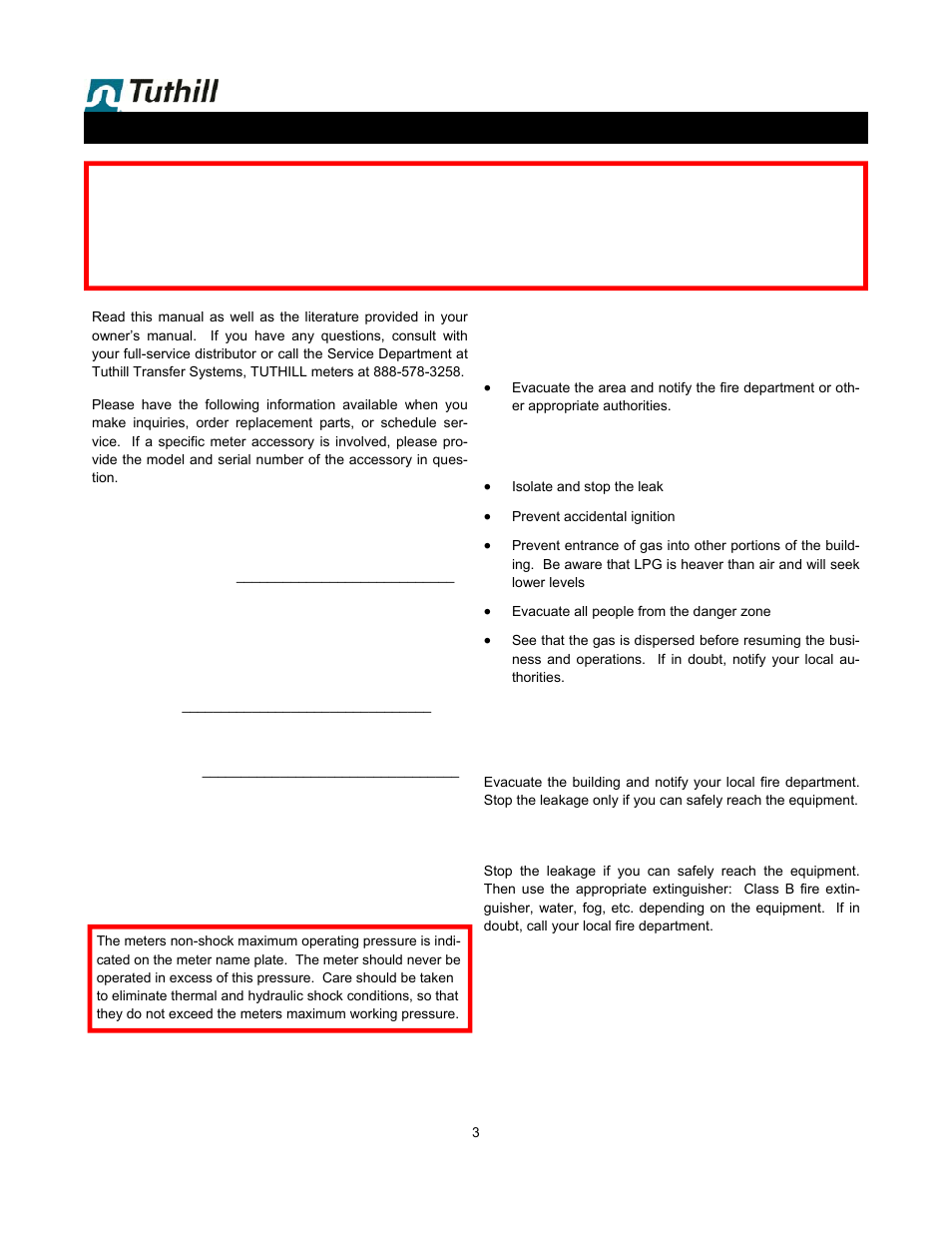 Fill-Rite TS06 LPG Precision Meter User Manual | Page 3 / 20