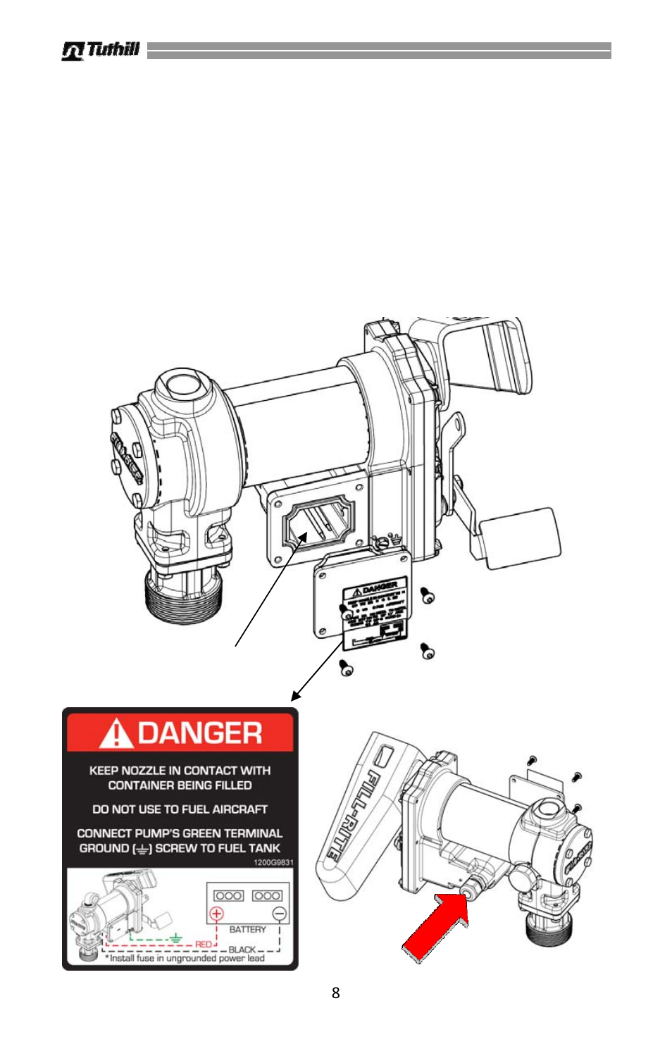 Cableado de cc (continuación) | Fill-Rite FR600G Series AC Transfer Pumps User Manual | Page 28 / 80