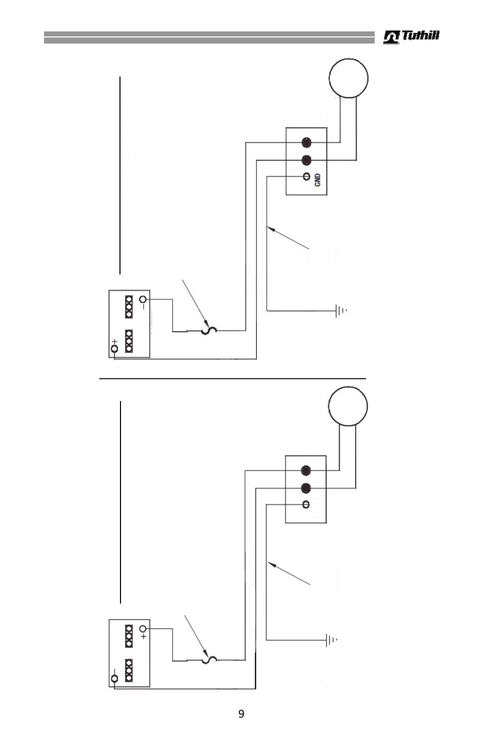 Diagrama de cableado de cc | Fill-Rite FR600G Series AC Transfer Pumps User Manual | Page 29 / 80