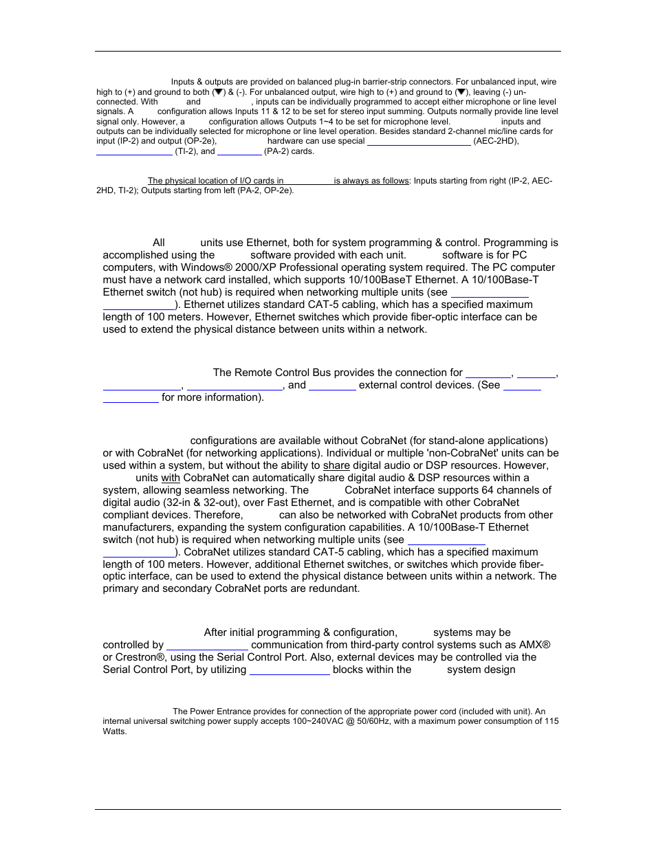 Biamp A4 User Manual | Page 192 / 245