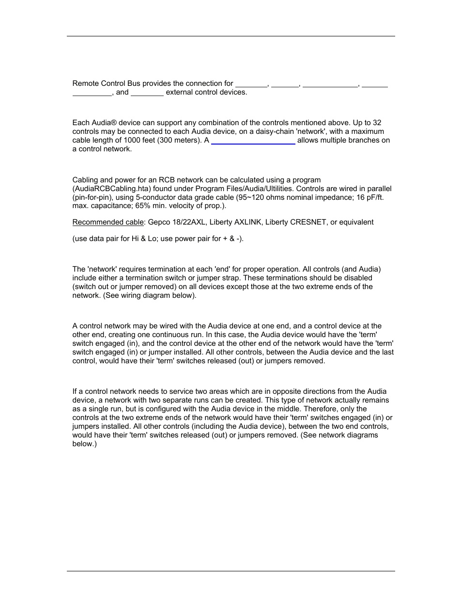 Remote control bus, Router blocks, Ected to the | Of the audia device, Devices, Inclu, For more information, Remote control, For more, Remote | Biamp A4 User Manual | Page 200 / 245