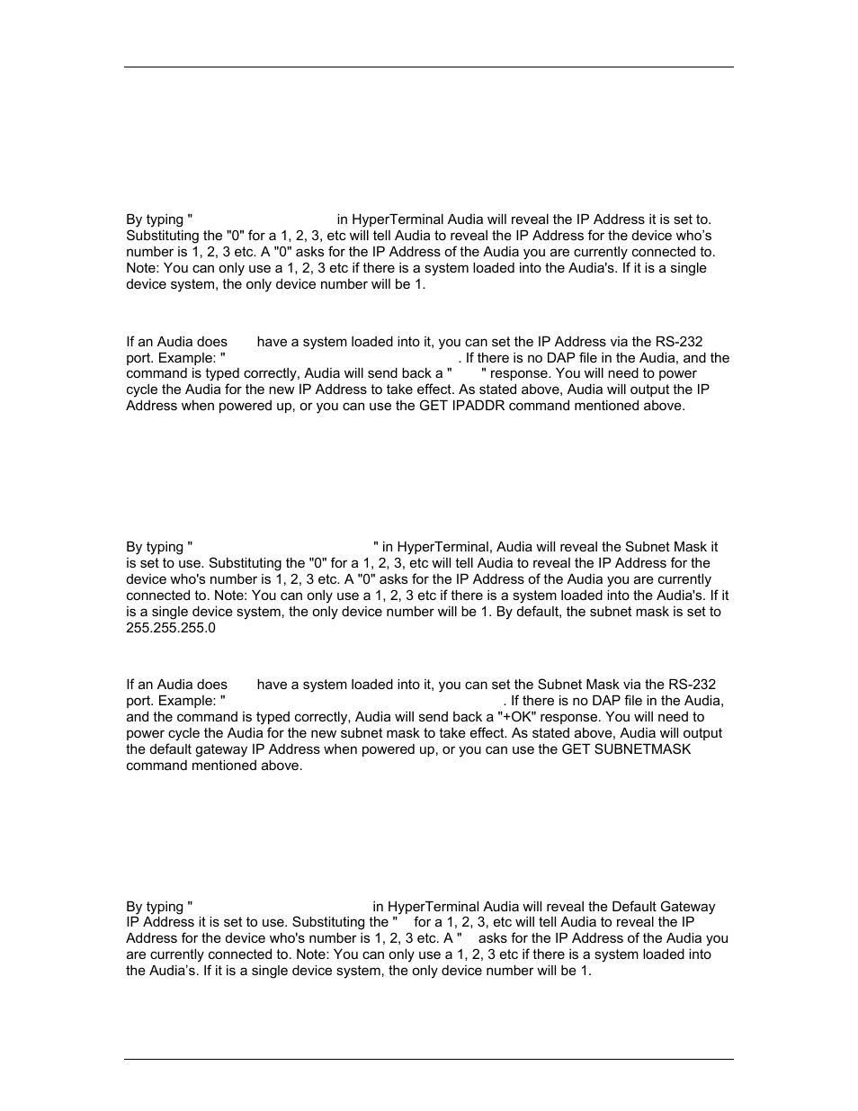 Biamp A4 User Manual | Page 239 / 245