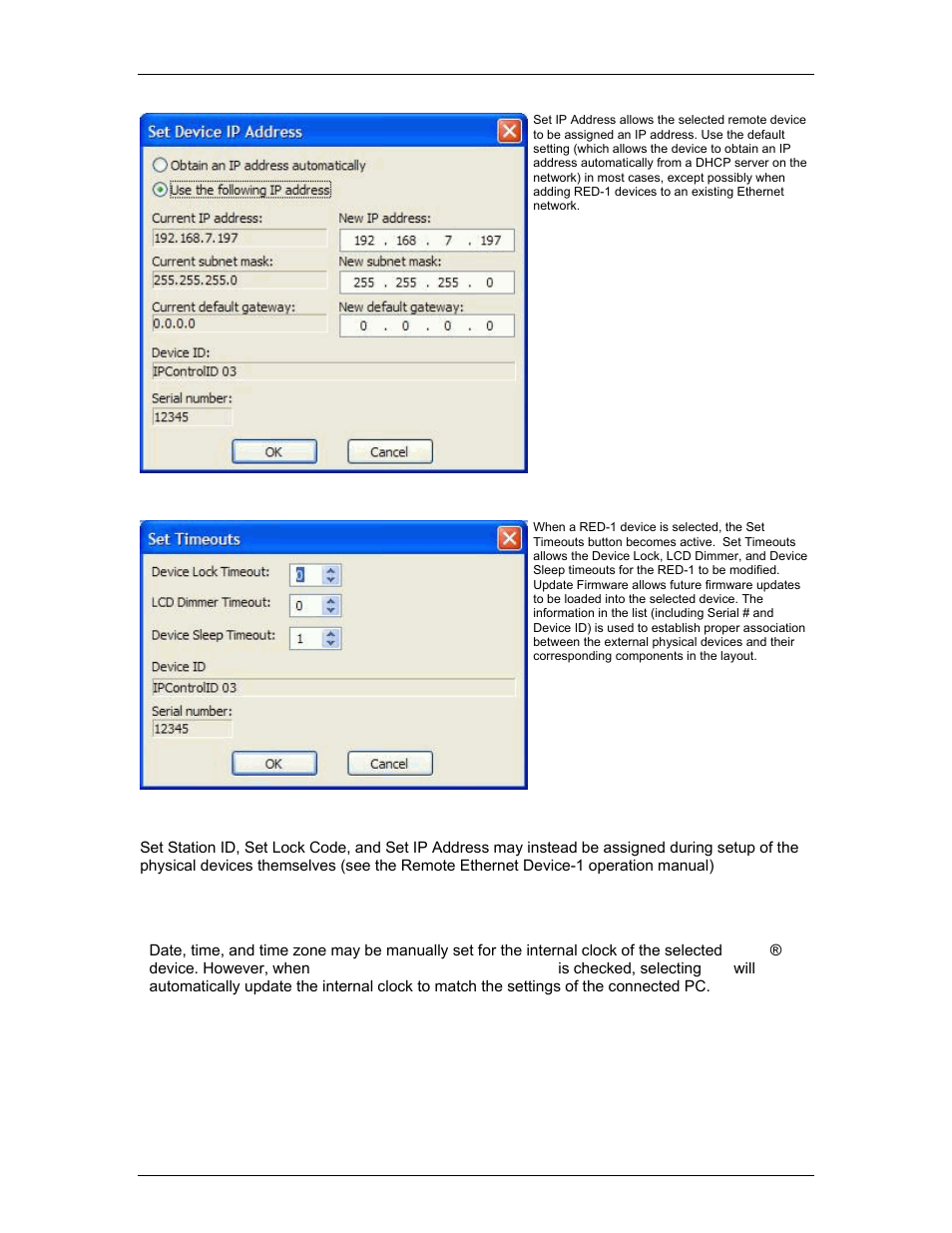 Device date/time, D device, Set date/time | Biamp A4 User Manual | Page 65 / 245