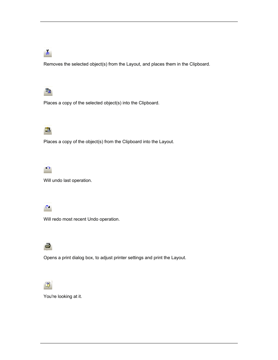 Copy, Paste, Undo | Redo, Print, Help, S such as | Biamp A4 User Manual | Page 70 / 245