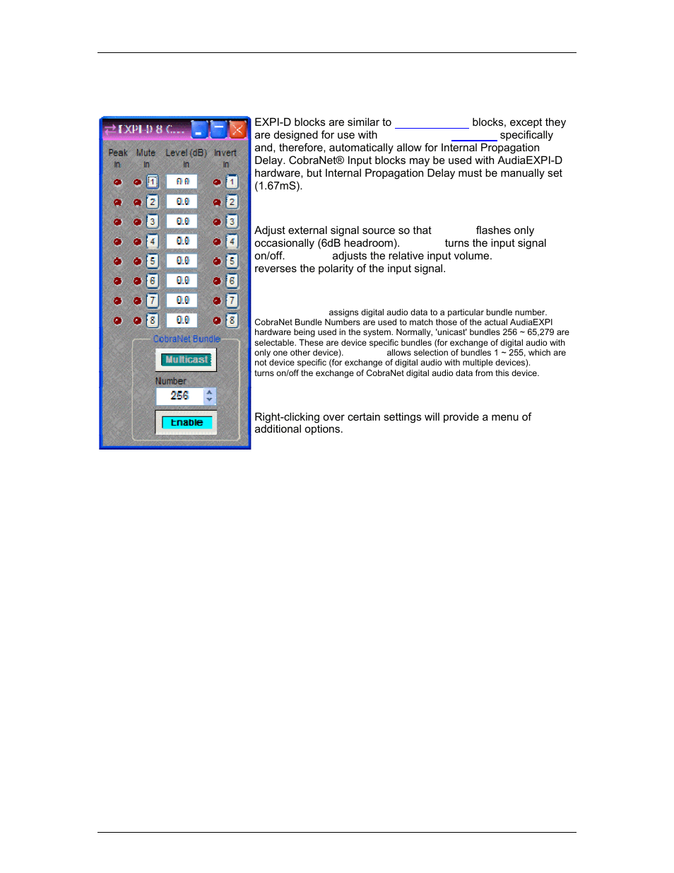 Expi-d, Voip interface | Biamp LTR User Manual | Page 108 / 245